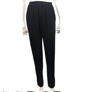 Céline  BlackTrousers 100% Viscose  size 36